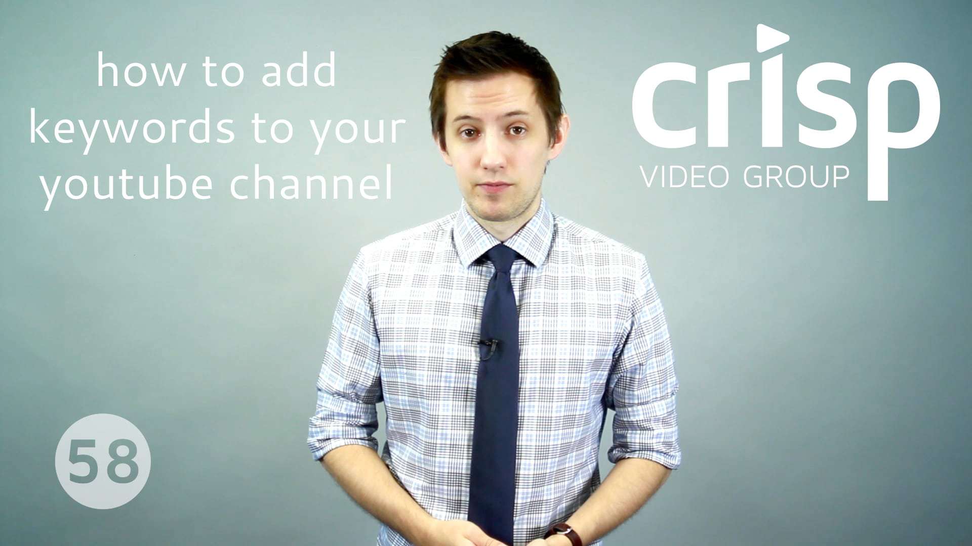 How to Add Keywords to Your YouTube Channel | Crisp Video