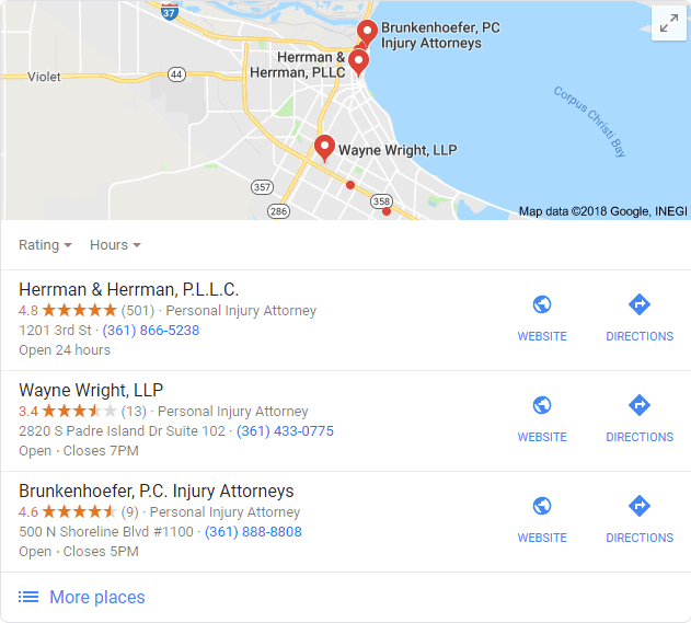 Google My Business Example