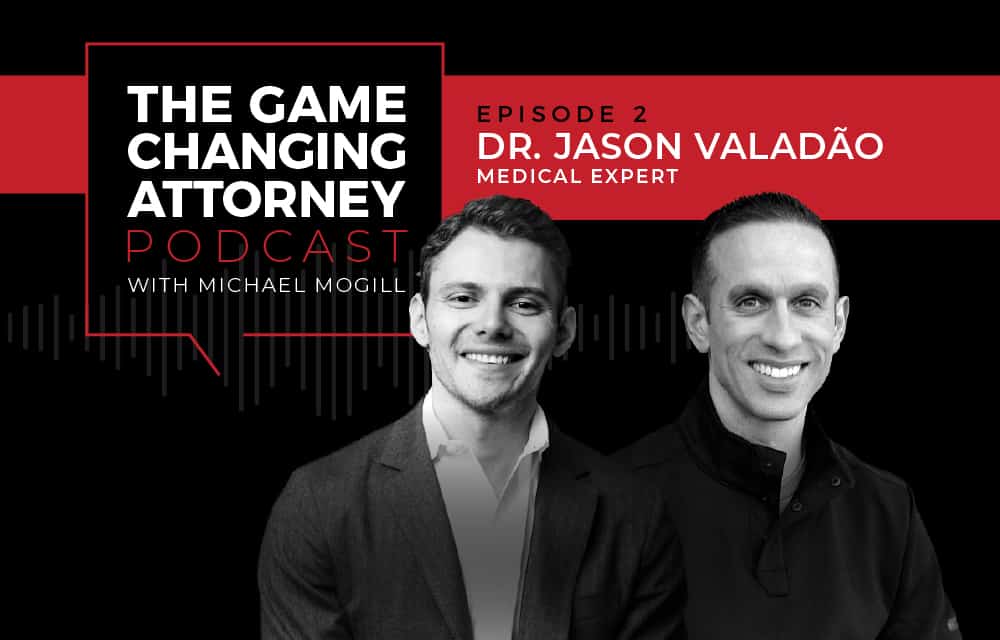 Dr. Jason Valadão - The Game Changing Attorney Podcast header2