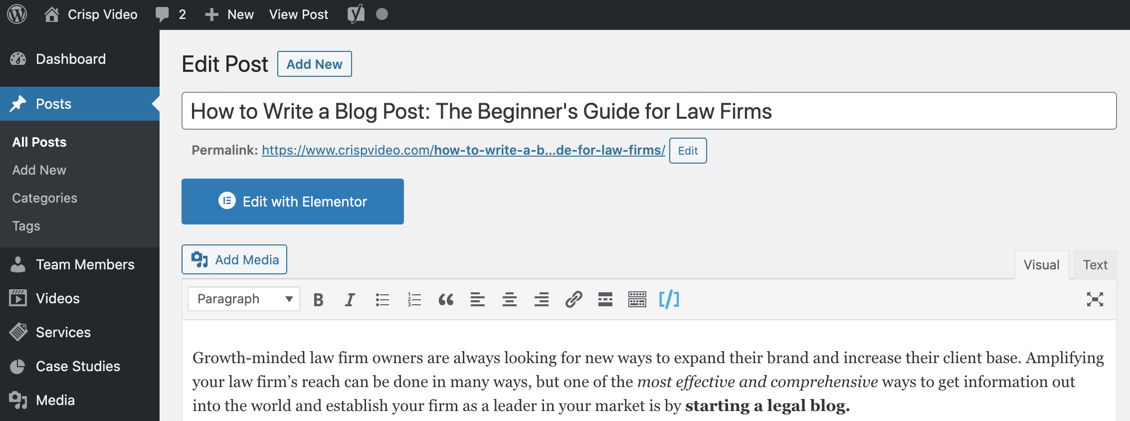 How to Write a Blog Post