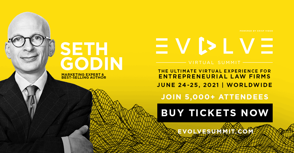 Seth Godin at the EVOLVE Summit by Crisp