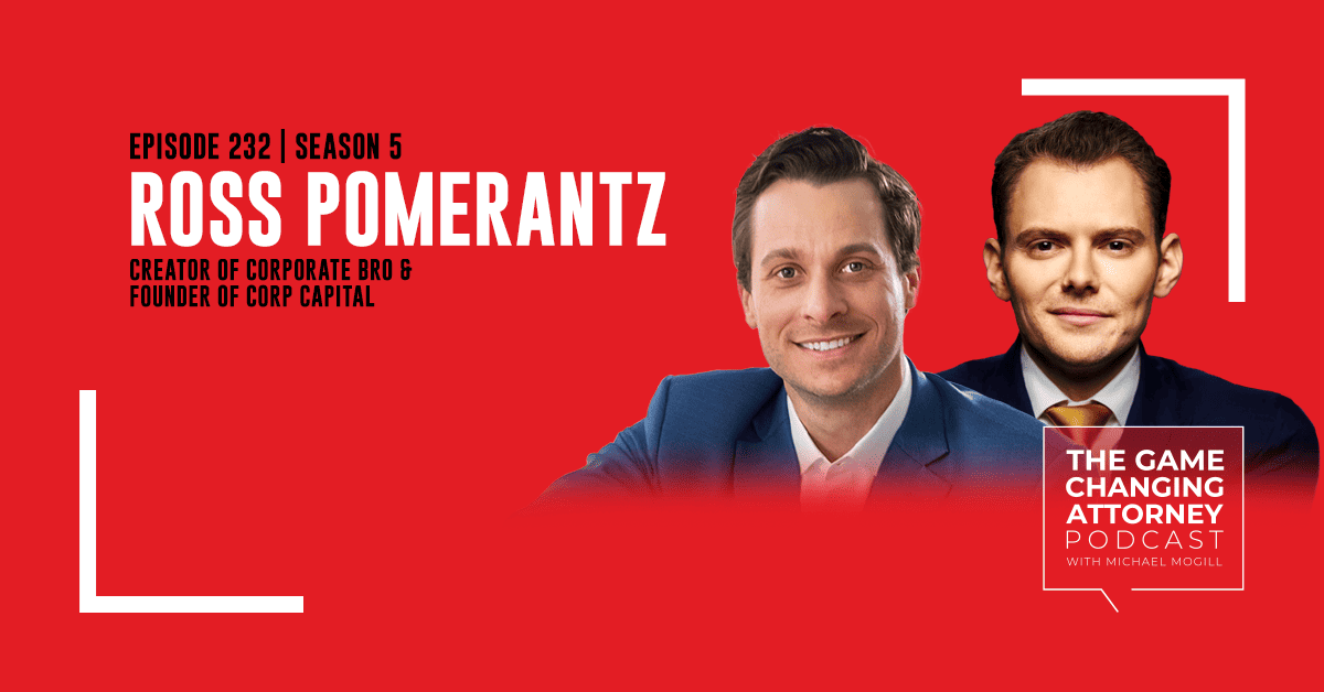 Episode 232 — Ross Pomerantz — Sales, Satire, and Social Media: The Unconventional Journey of Corporate Bro