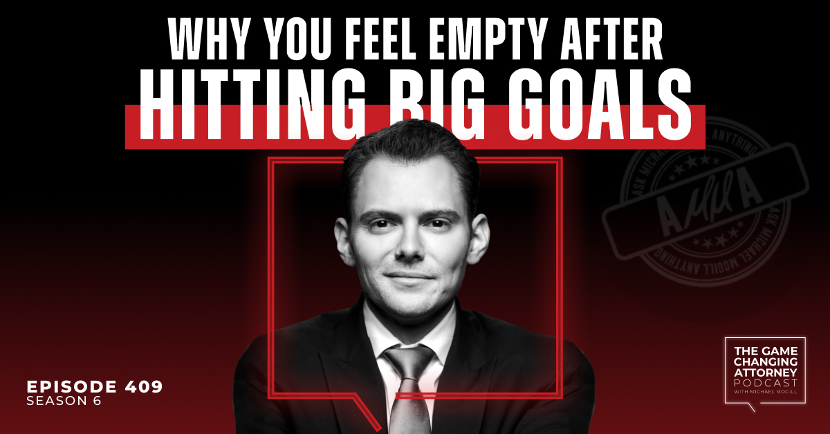 Episode 409 — AMMA — Why You Feel Empty After Hitting Big Goals