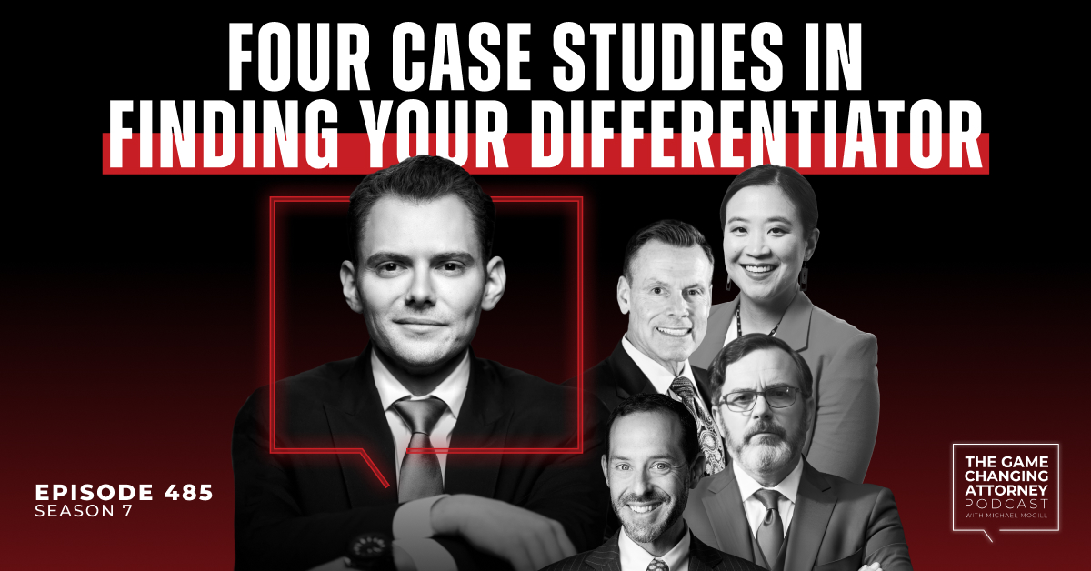 Episode 485 — Four Case Studies in Finding Your Differentiator