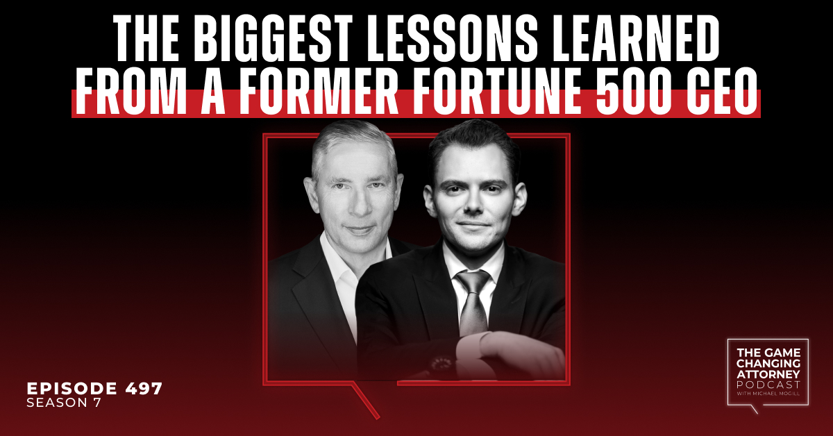 Episode 497 — The Biggest Lessons Learned From a Former Fortune 500 CEO with Klaus Kleinfeld